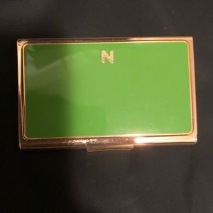 Kate Spade card holder with monogram “N”